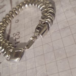 Vintage Light Weight Silver Bracelet